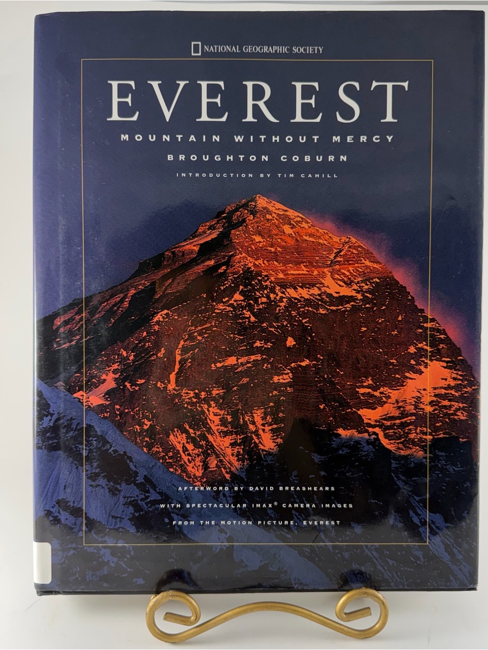 Everest Mountain Without Mercy Broughton Coburn HC 1997 Nat Geographic X Library